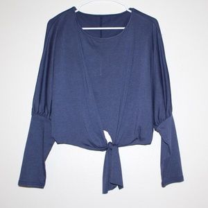 Royal blue top